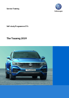 VW - SSP 574_The Touareg 2019 - Self Study Programme 